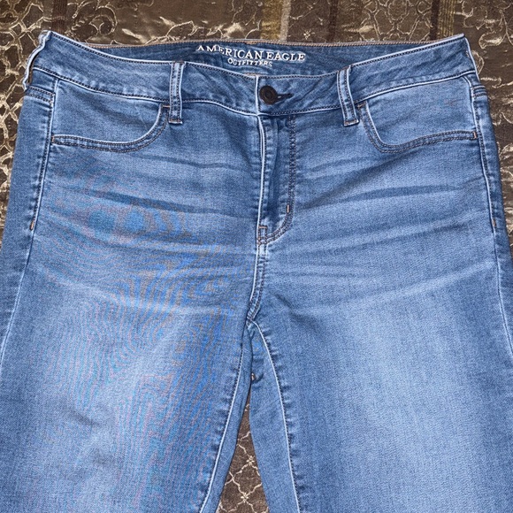 American Eagle Jeggings Size 14 Long Preowned - Picture 3 of 8